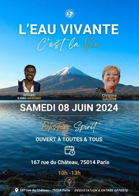 L'eau vivante c'est la vie